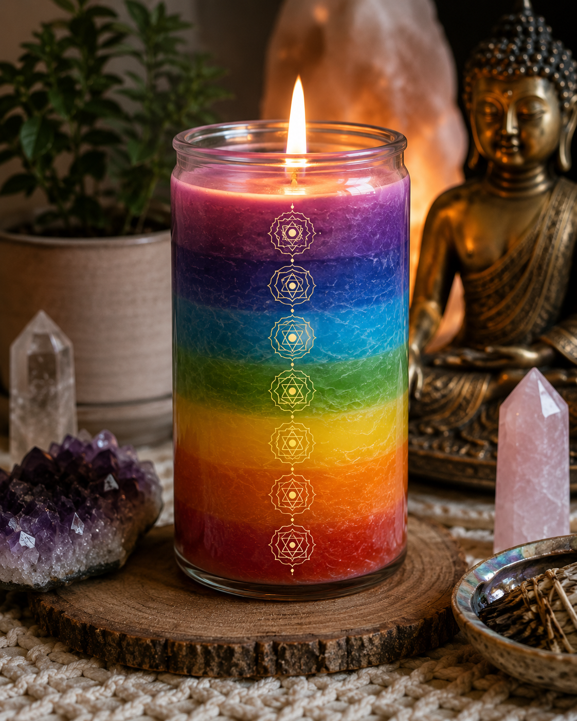 Chakra Balance — ritual setup