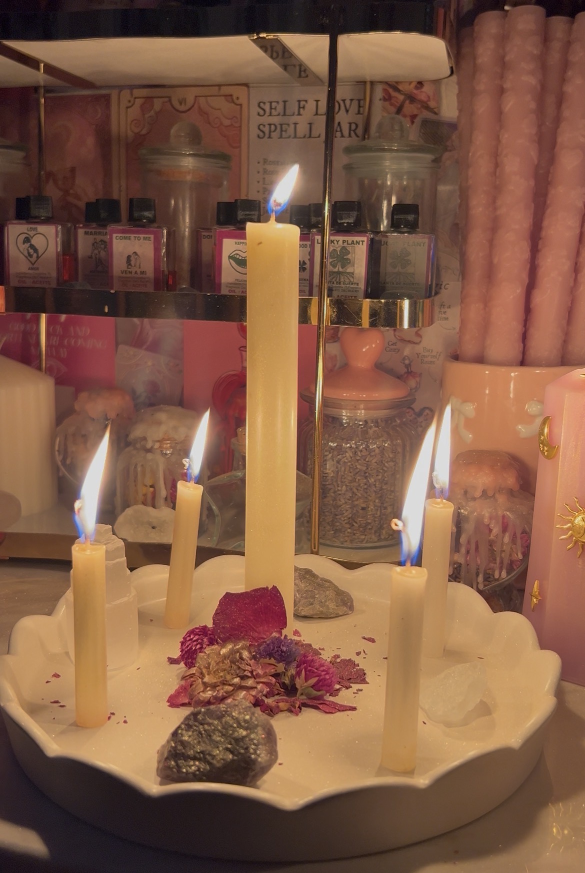 Cleanses — ritual setup